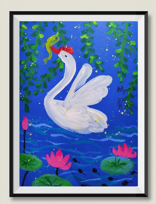 小班创意水粉画，如何引导孩子创作？-图1