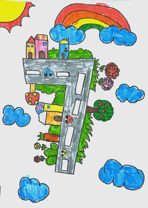 数字创意画怎么教一年级孩子入门？-图2