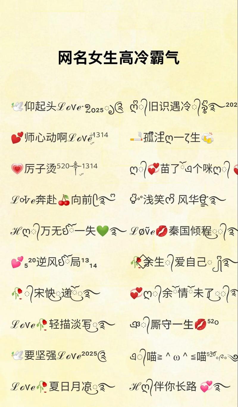 创意网名女，创意网名女生霸气-图2
