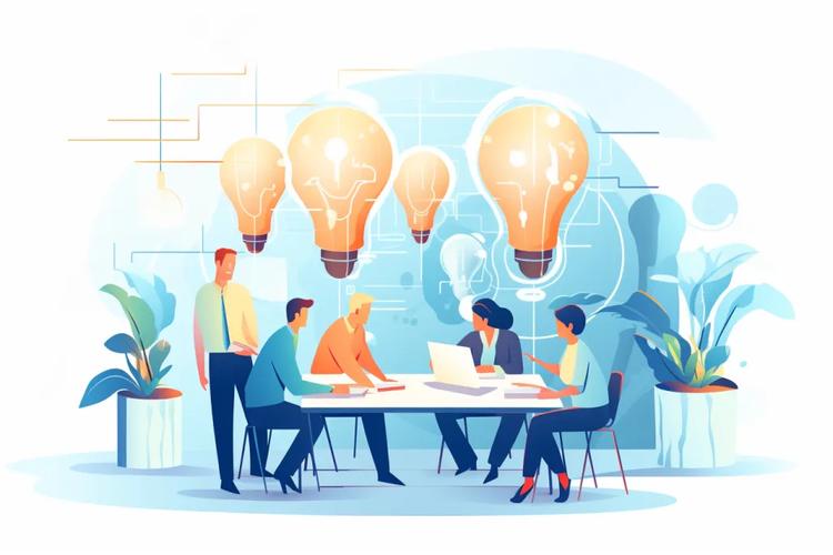 头脑风暴创意设计图片，头脑风暴创意设计海报-图1