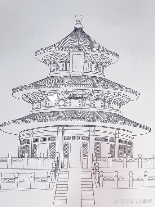 天坛写生如何抓准古建神韵与光影？-图1