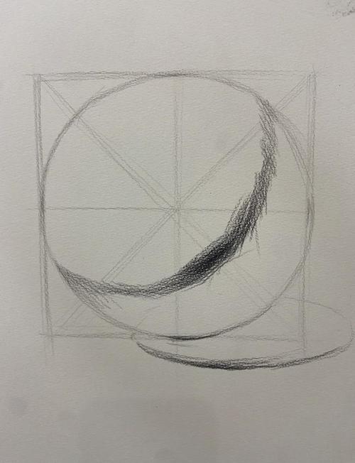 球体创意素描如何突破传统形态？-图2