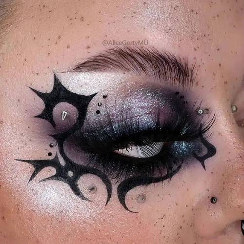 创意眼妆图案有哪些？-图2