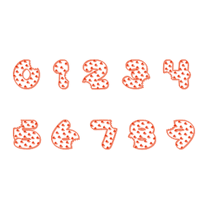 数的创意字体有哪些独特魅力？-图2