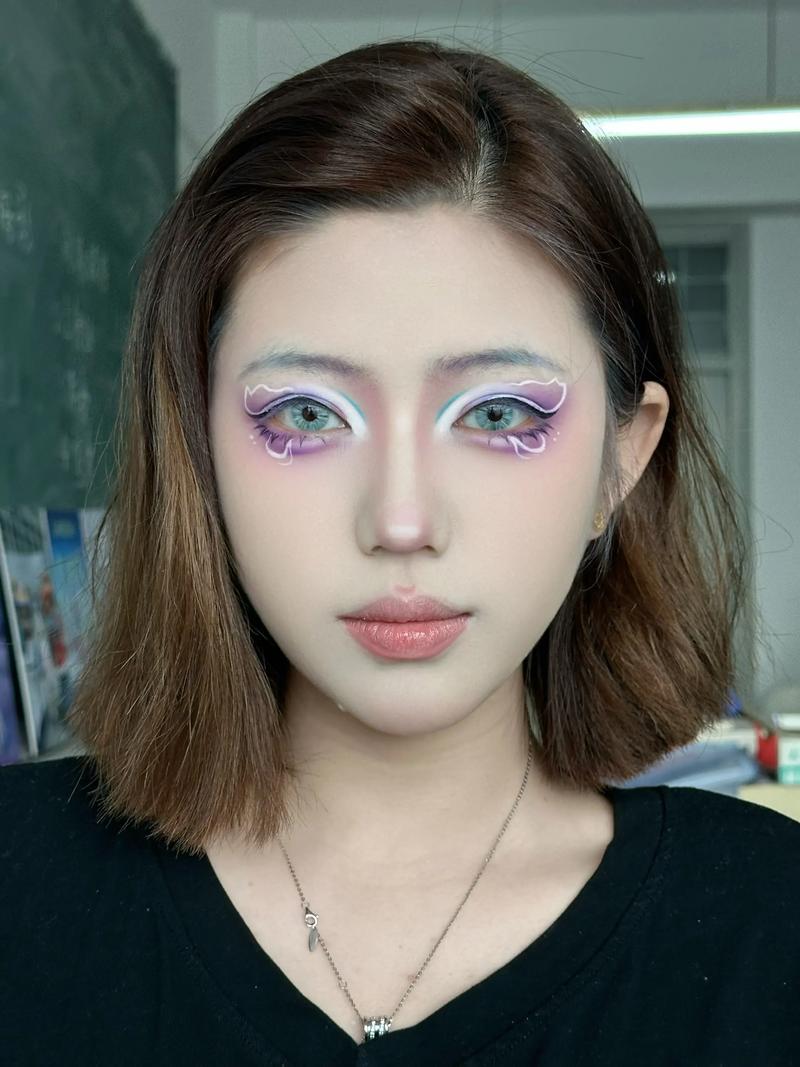 蝴蝶主题创意妆，如何画出惊艳之美？-图2