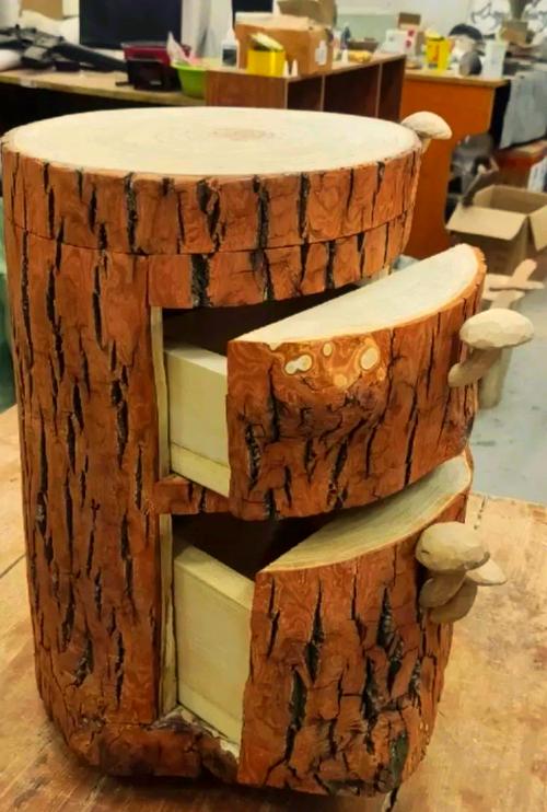 手工树桩创意作品如何巧思制作？-图2