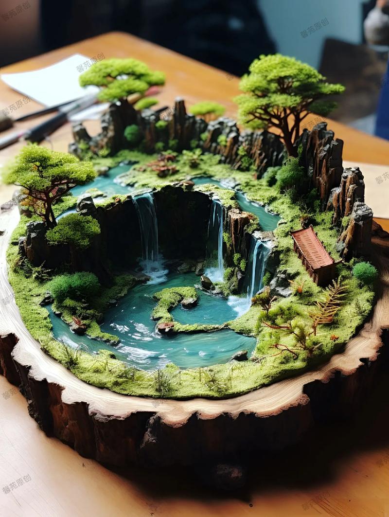 手工树桩创意作品如何巧思制作？-图3