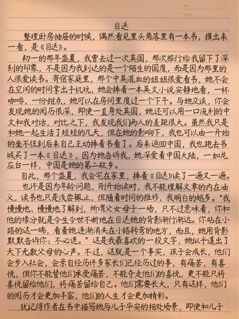 目送写作技巧,目送写作技巧有哪些-图1 目送写作技巧,目送写作技巧有哪些-图1