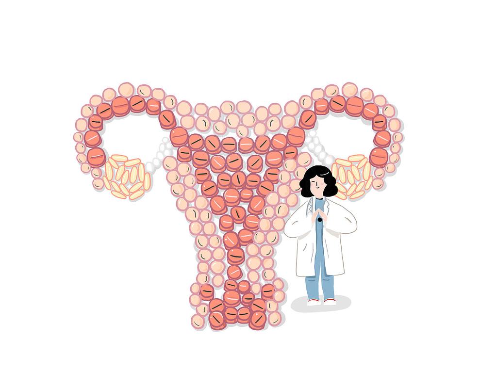 卵巢创意画?用身体作画有何深意?-图1 卵巢创意画?用身体作画有何深意?-图1