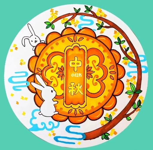 月饼创意画?怎么把月饼变成艺术?-图1 月饼创意画?怎么把月饼变成艺术?-图1