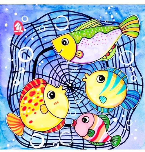 儿童创意画鱼，如何激发无限想象力？-图3