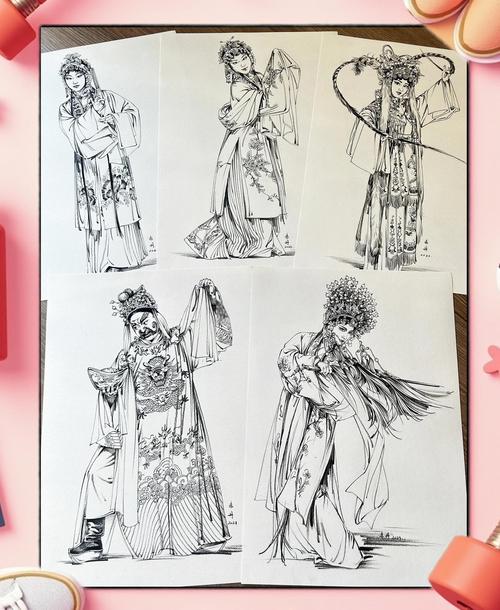 创意速写中国风，如何绘出独特东方韵味？-图1