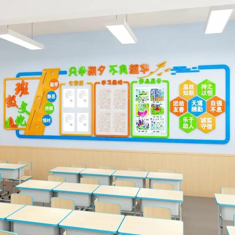 教室走廊文化墙创意设计如何出彩？-图3