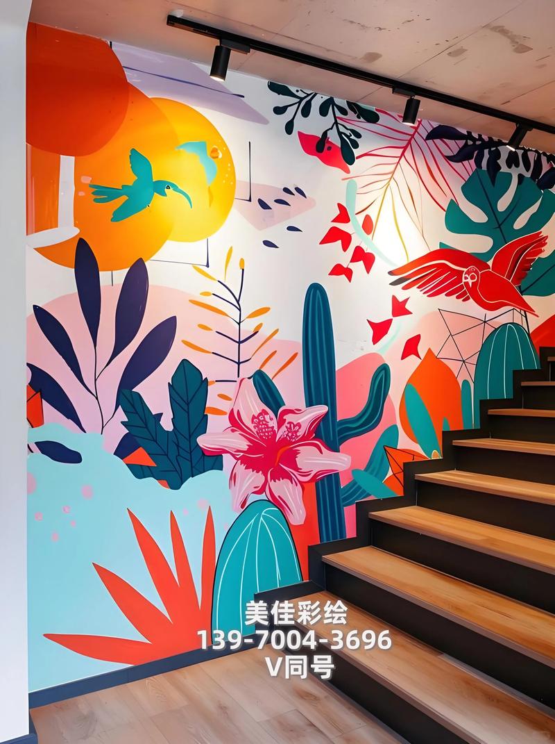 创意手绘墙画有哪些惊艳图片?-图2 创意手绘墙画有哪些惊艳图片?-图2