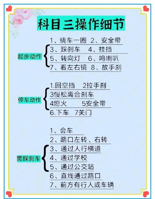 驾考科目三考试技巧，驾考科目三考试技巧视频-图1