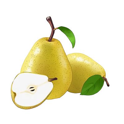梨创意插画，如何用梨画出惊艳创意？-图2