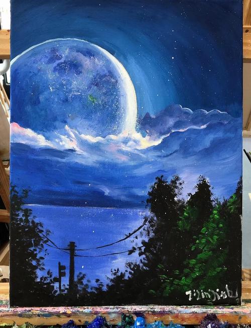 创意画星空，如何画出独特星空？-图1