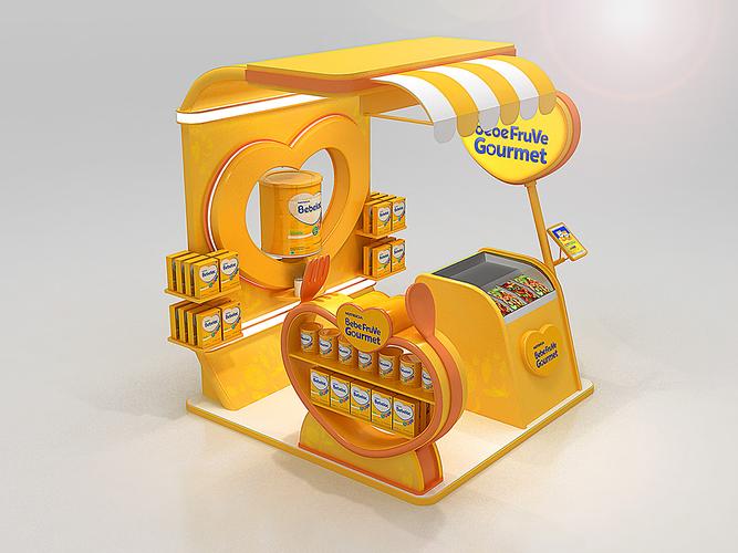 奶粉创意陈列-图1