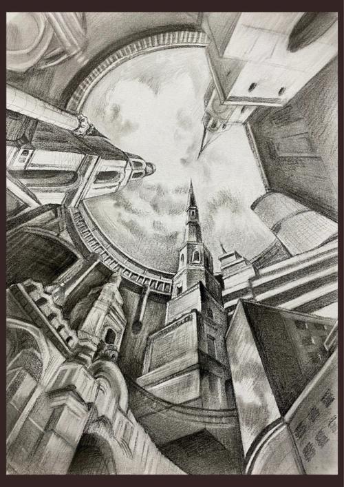 素描创意作品-图3