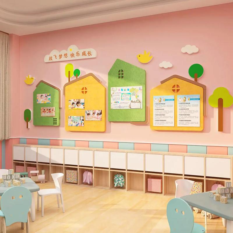 幼儿园创意展示板-图1
