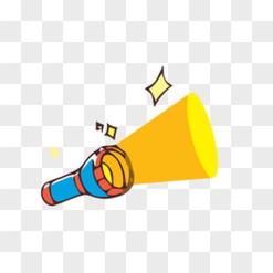 手电筒创意插画-图2