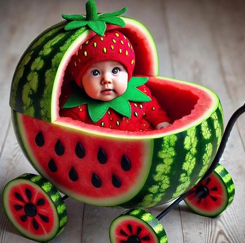 创意水果西瓜-图1