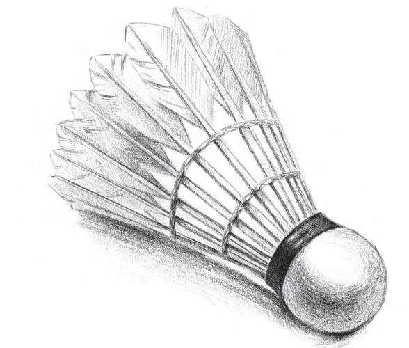 羽毛球如何变身创意画?-图1 羽毛球如何变身创意画?-图1