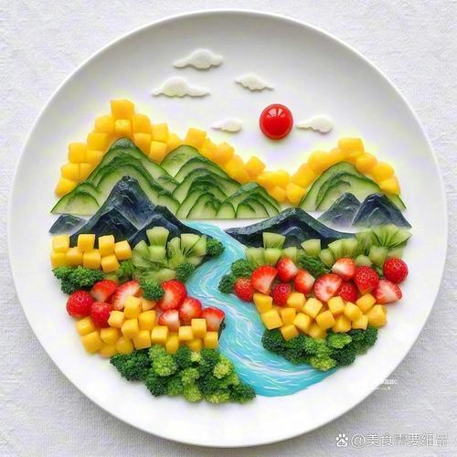 创意水果拼盘风景-图3 创意水果拼盘风景-图3