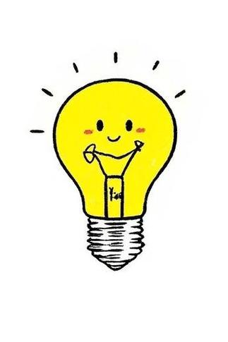 电灯泡创意简笔画-图2