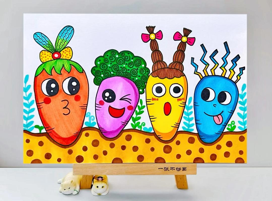 幼儿创意绘画作品图片-图3 幼儿创意绘画作品图片-图3