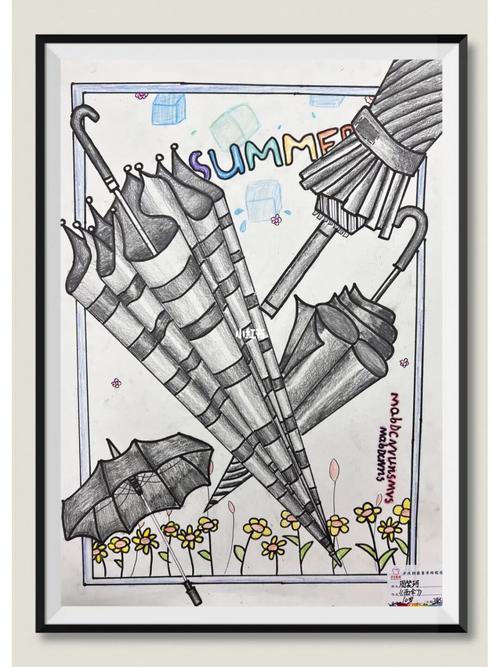 创意速写伞,伞面也能画灵感?-图3 创意速写伞,伞面也能画灵感?-图3