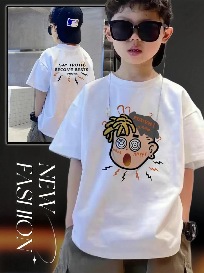 儿童T恤创意图案设计，如何兼顾童趣与实用？-图3