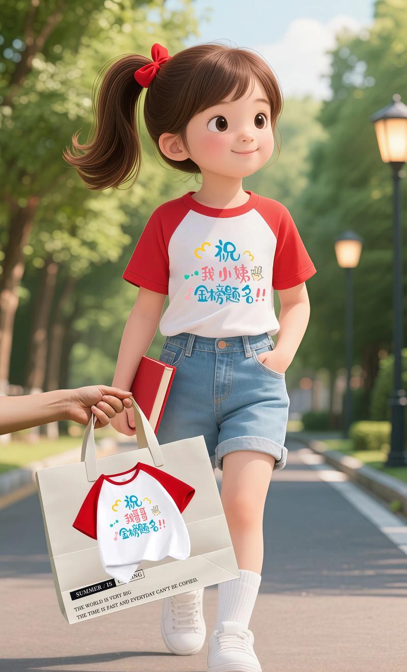 儿童T恤创意图案设计，如何兼顾童趣与实用？-图1