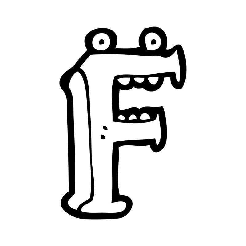 f字母的创意画,如何画出这么多花样?-图1 f字母的创意画,如何画出这么多花样?-图1