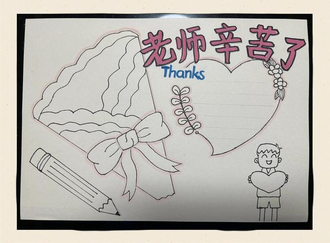 教师节创意手抄报-图2