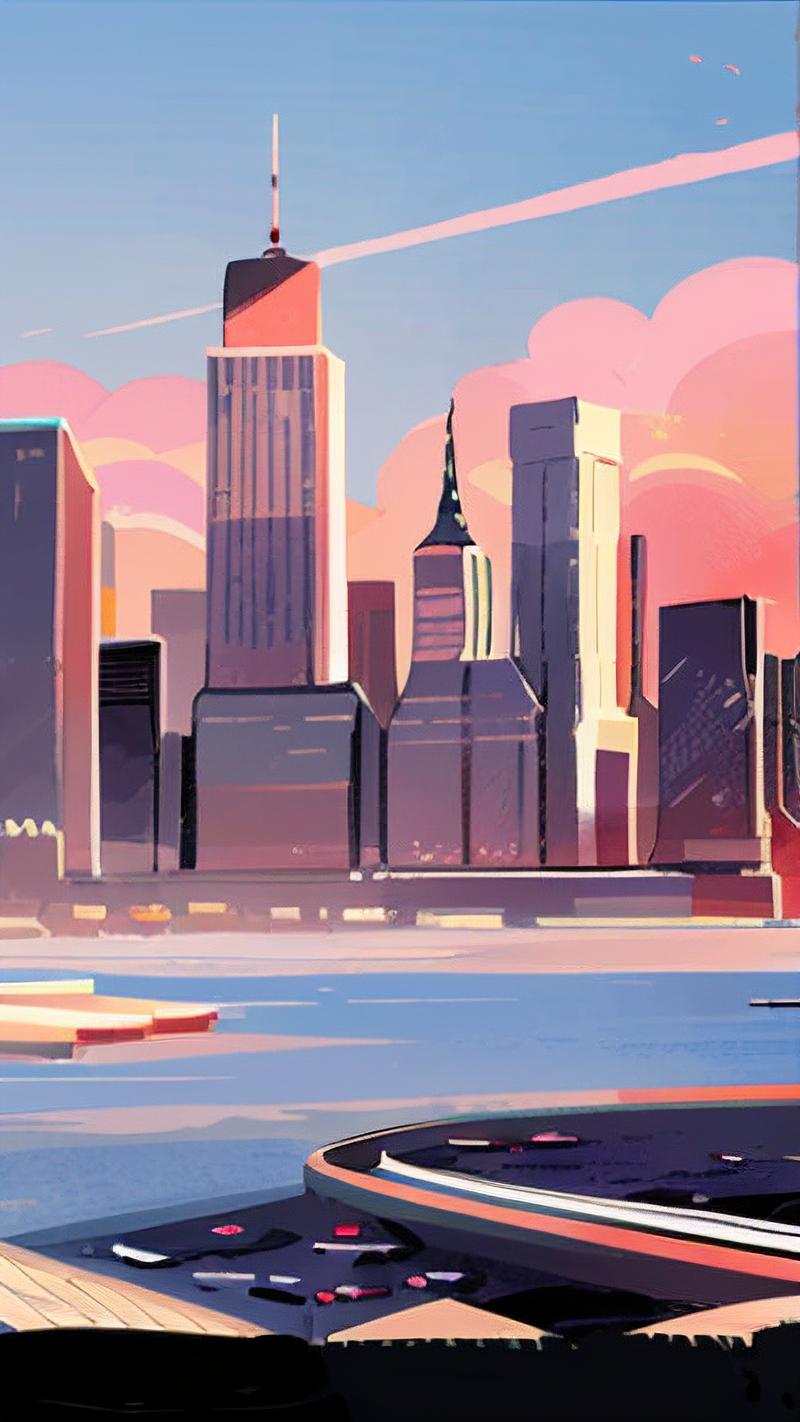 城市手绘创意-图1