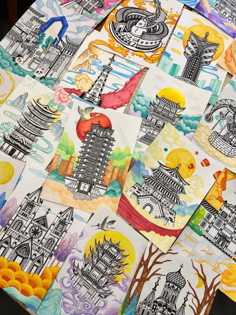 城市手绘创意-图3