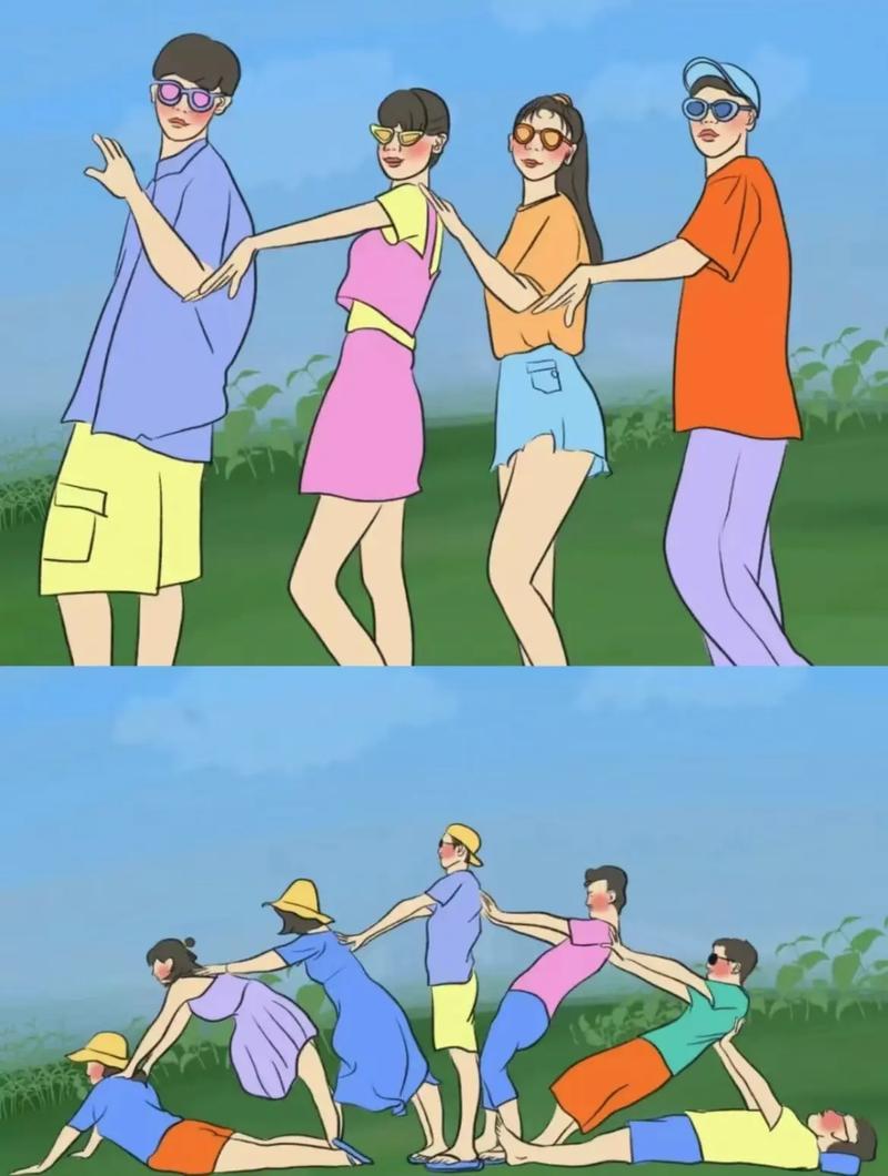 创意姿势照片-图3