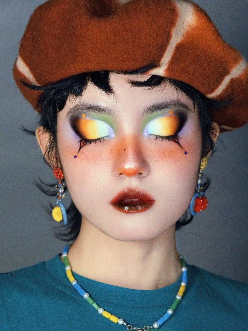 简单创意眼妆-图1