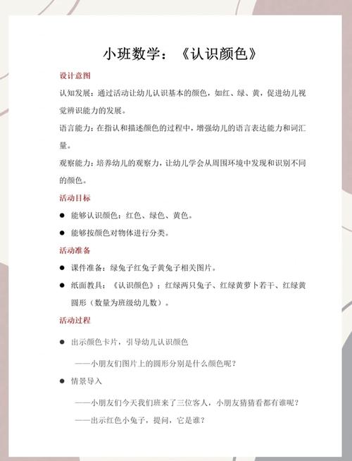 小班涂色技巧教案-图1