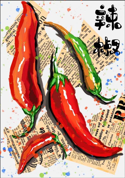 辣椒创意海报-图1 辣椒创意海报-图1