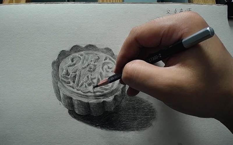 月饼创意素描-图1 月饼创意素描-图1