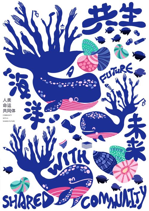 海洋主题图形创意-图1