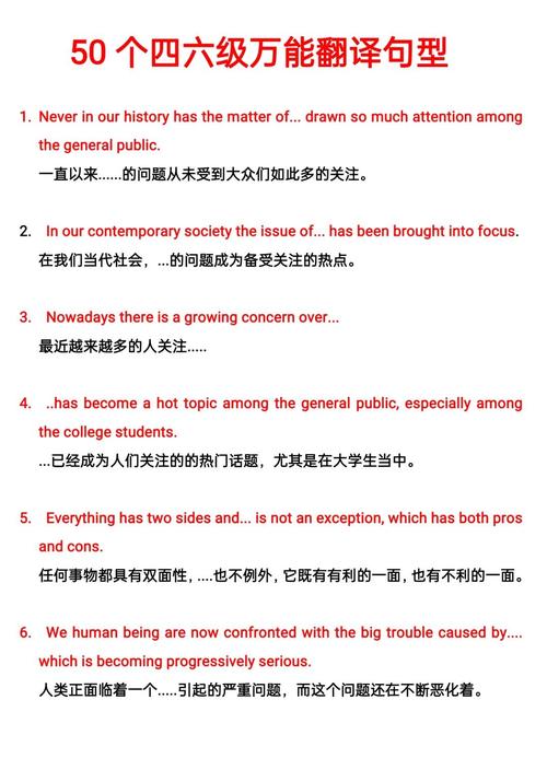 四级翻译题技巧-图2