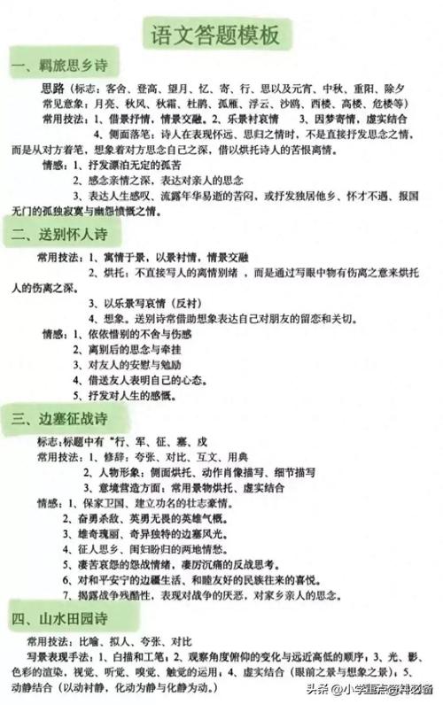 语文小阅读技巧-图2