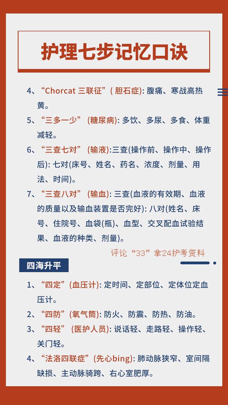 护士技巧口诀-图2