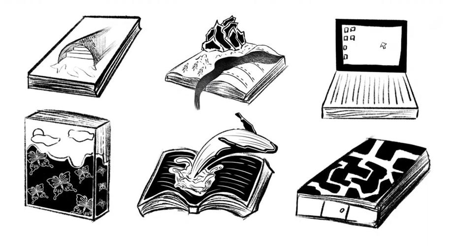 书的图形创意图片，如何巧思设计？-图2
