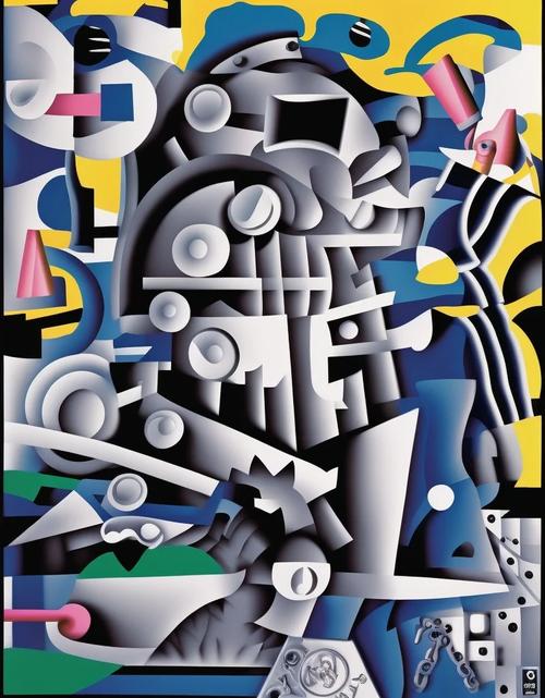 解构图形创意图片-图1