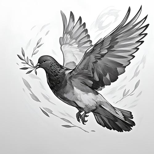 关于和平的画的创意-图2