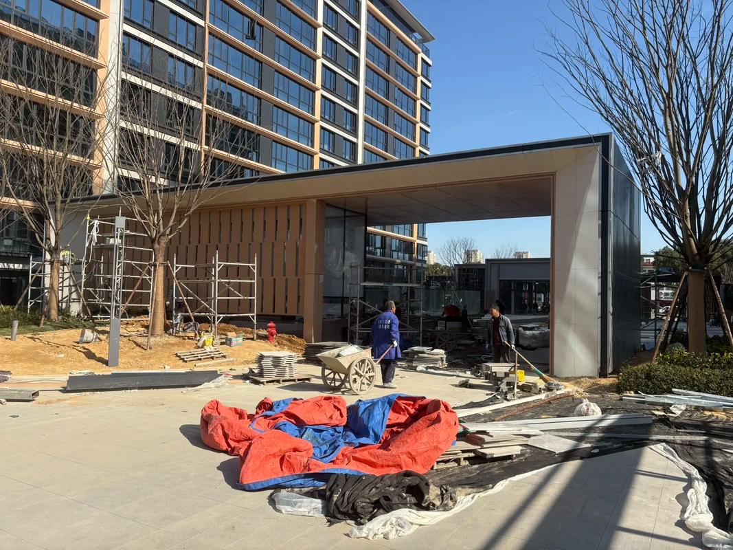 创意小区门头设计效果图有哪些亮点？-图1